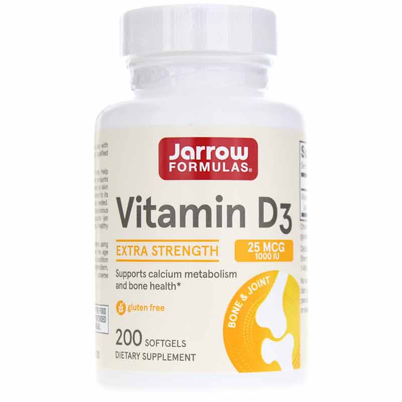 Vitamin D3 1000 IU, Jarrow Formulas